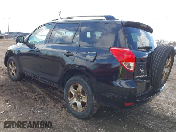2007 Toyota RAV4 with VIN JTMZD33V976028178, listed as a IAAI auction lot 41923783 with 288,329 mi miles. Bid and sale history available at carsss.com. Image 3.
