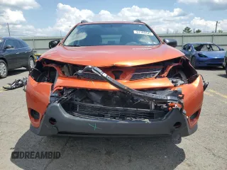 2015 Toyota RAV4 LE with VIN JTMBFREV7FD108875, listed as a Copart auction lot 61109445 with 154,558 mi miles and Salvage title. Bid and sale history available at DreamBid. Image 5.