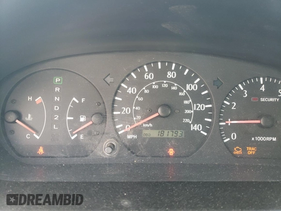 2001 Toyota Solara SE z VIN 2T1CF28P71C542504, wystawiony jako Copart lot #54675935 z przebiegiem 181 793 mil mil oraz Szkoda całkowita • Salvage title. Historia ofert i sprzedaży dostępna na DreamBid. Obrazek 9.