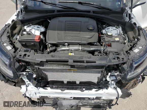 2025 Land Rover Range Rover Velar Dynamic SE with VIN SALYL2EX3SA393252, listed as a Copart auction lot 60701875 with 3,403 mi miles and Salvage title. Bid and sale history available at DreamBid. Image 12.