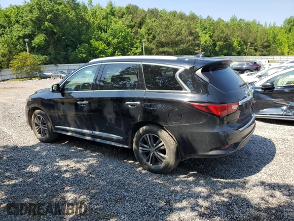 2017 Infiniti QX60 with VIN 5N1DL0MN3HC519578, listed as a Copart auction lot 54068375 with 112,302 mi miles and Clean Title. Bid and sale history available at DreamBid. Image 2.