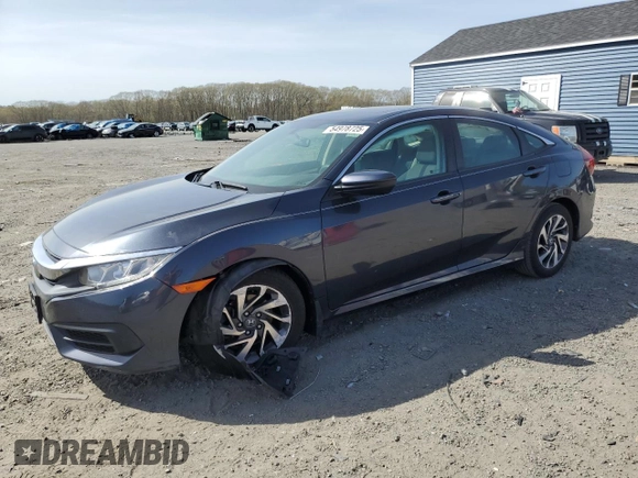2017 Honda Civic EX z VIN 19XFC2F79HE042025, wystawiony jako Copart lot #54978725 z przebiegiem 61 654 mil mil oraz Szkoda całkowita • Salvage title. Historia ofert i sprzedaży dostępna na DreamBid. Obrazek 1.