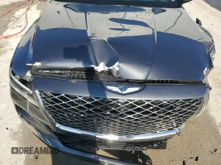 2023 Genesis GV80 with VIN KMUHCESC3PU107607, listed as a Copart auction lot 85735624 with 68,373 mi miles and Salvage Title. Bid and sale history available at DreamBid. Image 12.