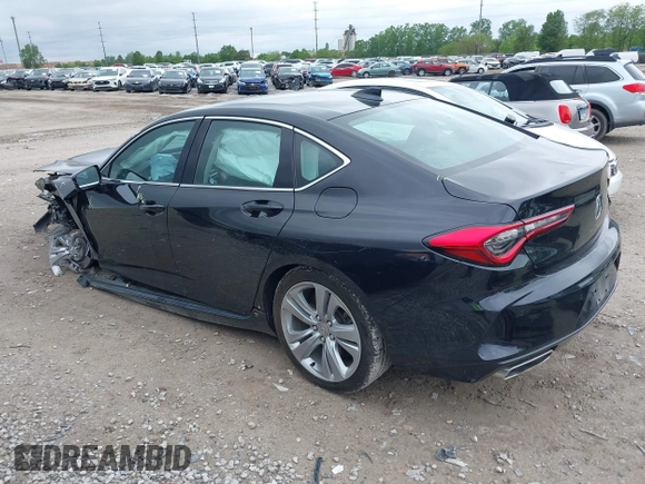 2021 Acura TLX Technology with VIN 19UUB5F42MA009559, listed as a IAAI auction lot 42245295 with 59,902 mi miles and . Bid and sale history available at DreamBid. Image 3.