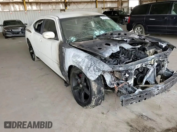2008 Dodge Charger Police with VIN 2B3KA43H48H298639, listed as a Copart auction lot 64525594 with 0 mi miles and Salvage Title. Bid and sale history available at carsss.com. Image 11.