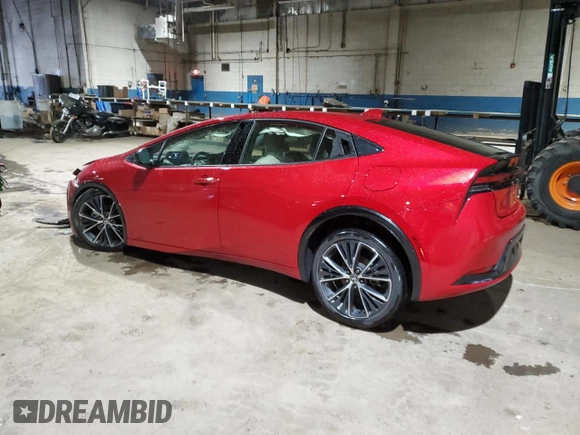 2024 Toyota Prius LE z VIN JTDADABU6R3021347, wystawiony jako Copart lot #51042095 z przebiegiem 1 460 mil mil oraz Szkoda całkowita • Salvage title. Historia ofert i sprzedaży dostępna na DreamBid. Obrazek 2.
