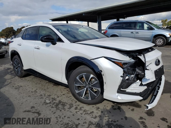 2023 Lexus RZ 450e Premium z VIN JTJAAAAB7PA021503, wystawiony jako Copart lot #41259754 z przebiegiem 1150 mil mil oraz . Historia ofert i sprzedaży dostępna na DreamBid. Obrazek 4.