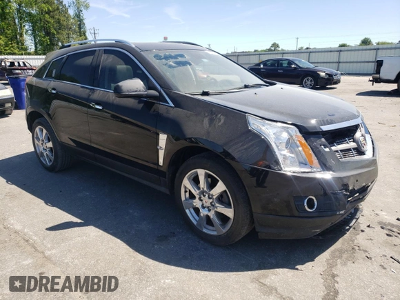 2011 Cadillac SRX Premium Collection with VIN 3GYFNCEY4BS570181, listed as a Copart auction lot 53244915 with 53,738 mi miles and Salvage title. Bid and sale history available at DreamBid. Image 4.