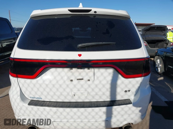 2019 Dodge Durango GT Plus with VIN 1C4RDHDG1KC690912, listed as a IAAI auction lot 41492008 with 125,361 mi miles and . Bid and sale history available at carsss.com. Image 16.