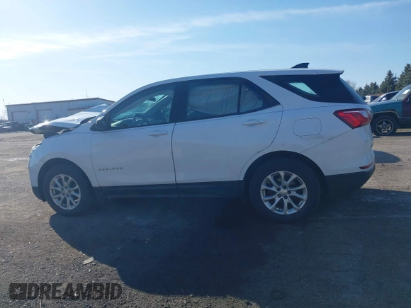2018 Chevrolet Equinox LS with VIN 2GNAXHEV5J6110013, listed as a IAAI auction lot 41775193 with 113,938 mi miles and . Bid and sale history available at DreamBid. Image 14.
