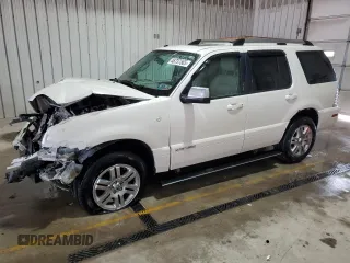2007 Mercury Mountaineer Premier with VIN 4M2EU48847UJ09828, listed as a Copart auction lot 46737565 with 174,983 mi miles and Salvage Title. Bid and sale history available at carsss.com. Image 1.