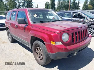 2012 Jeep Patriot Sport with VIN 1C4NJRBB4CD568867, listed as a IAAI auction lot 42814301 with 260,643 mi miles and . Bid and sale history available at DreamBid. Image 1.