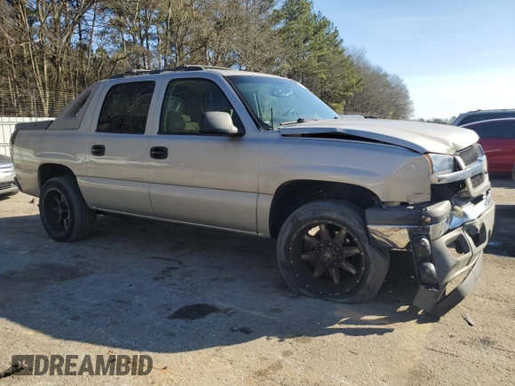 2005 Chevrolet Avalanche Z66 with VIN 3GNEC12Z95G151749, listed as a Copart auction lot 41979854 with 331,389 mi miles and Non repairable. Bid and sale history available at DreamBid. Image 4.
