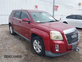 2011 GMC Terrain SLE-1 with VIN 2CTALMEC8B6205800, listed as a IAAI auction lot 41127008 with 217,260 mi miles and . Bid and sale history available at DreamBid. Image 1.