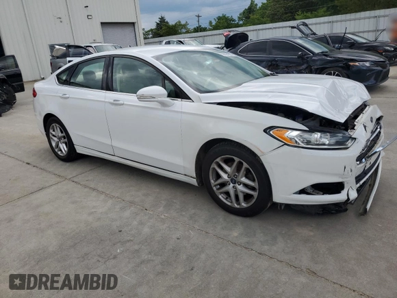 2013 Ford Fusion SE with VIN 3FA6P0H77DR348803, listed as a Copart auction lot 56864355 with 166,436 mi miles and Salvage title. Bid and sale history available at DreamBid. Image 4.