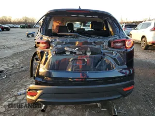 2022 Mazda CX-9 Touring with VIN JM3TCBCY4N0602027, listed as a Copart auction lot 85260034 with 27,407 mi miles and Salvage Title. Bid and sale history available at carsss.com. Image 6.