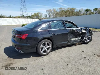 2024 Audi A6 Premium Plus with VIN WAUE3BF20RN042781, listed as a Copart auction lot 54165785 with 17,440 mi miles and Salvage Title. Bid and sale history available at DreamBid. Image 3.