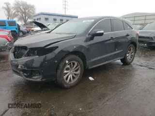 2017 Acura RDX w/Technology Pkg with VIN 5J8TB3H56HL019530, listed as a Copart auction lot 41637805 with 79,696 mi miles and Salvage Title. Bid and sale history available at carsss.com. Image 1.