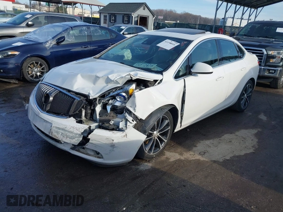 2016 Buick Verano Sport Touring with VIN 1G4PW5SK2G4152935, listed as a IAAI auction lot 41198016 with 104,484 mi miles and . Bid and sale history available at DreamBid. Image 18.