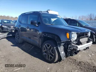 2021 Jeep Renegade Islander with VIN ZACNJDBB9MPM77273, listed as a Copart auction lot 46824635 with 26,867 mi miles and Salvage title. Bid and sale history available at DreamBid. Image 4.