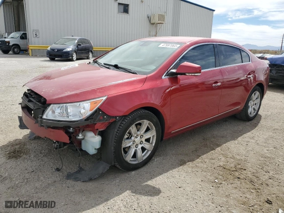 2012 Buick LaCrosse Premium 1 with VIN 1G4GD5E39CF329330, listed as a Copart auction lot 47997065 with 60,582 mi miles and Salvage Title. Bid and sale history available at carsss.com. Image 1.