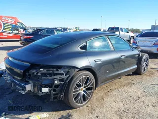 2022 Porsche Taycan with VIN WP0AA2Y11NSA11615, listed as a IAAI auction lot 41253804 with 34,182 mi miles and . Bid and sale history available at DreamBid. Image 4.