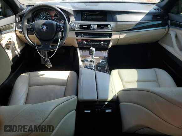 2013 BMW 5 Series 535i with VIN WBAFR7C54DC827808, listed as a Copart auction lot 61285525 with 120,274 mi miles and Salvage title. Bid and sale history available at DreamBid. Image 8.