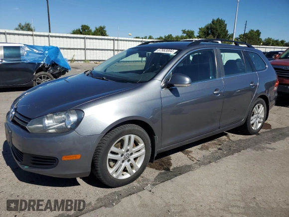 2014 Volkswagen Jetta SportWagen TDI w/Sunroof & Nav with VIN 3VWPL7AJ7EM605236, listed as a Copart auction lot 67963694 with 127,063 mi miles and Salvage Title. Bid and sale history available at carsss.com. Image 1.