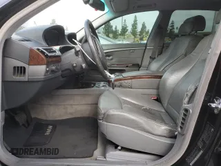 2003 BMW 7 Series 745Li with VIN WBAGN63403DR10940, listed as a Copart auction lot 54620465 with 184,535 mi miles and Salvage Title. Bid and sale history available at carsss.com. Image 7.