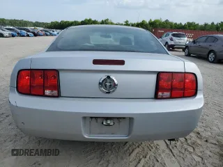 2007 Ford Mustang Deluxe with VIN 1ZVFT80N775254939, listed as a Copart auction lot 54319055 with Not Provided miles and Salvage Title. Bid and sale history available at carsss.com. Image 6.
