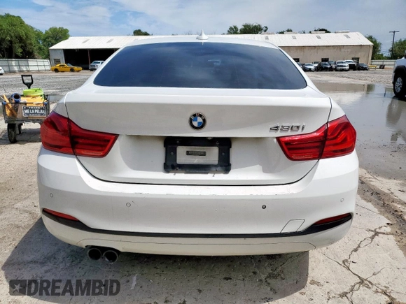 2019 BMW 4 Series 430i z VIN WBA4J1C52KBM16826, wystawiony jako Copart lot #58789145 z przebiegiem 168 904 mil mil oraz Czysty tytuł • Clean title. Historia ofert i sprzedaży dostępna na DreamBid. Obrazek 6.