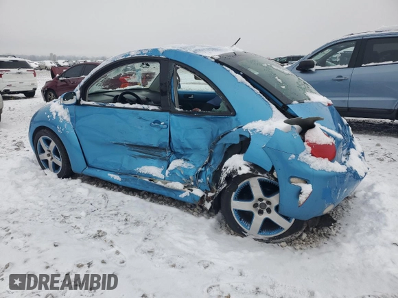 2004 Volkswagen New Beetle Coupe Satellite Blue with VIN 3VWGK31C94M420973, listed as a Copart auction lot 82930654 with 0 mi miles and Clean Title. Bid and sale history available at carsss.com. Image 2.