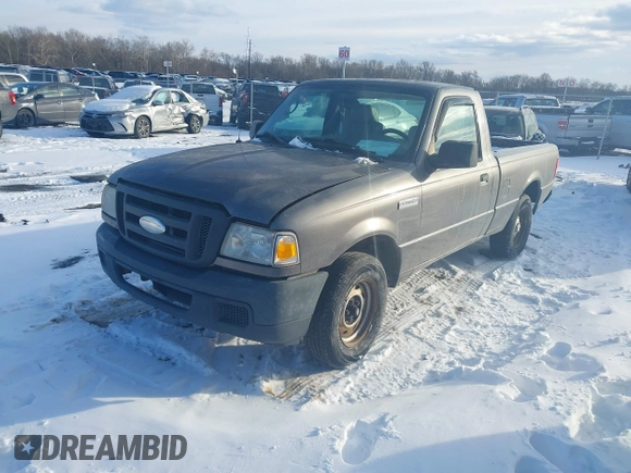 2006 Ford Ranger XL with VIN 1FTYR10D26PA79740, listed as a IAAI auction lot 41280079 with 166,676 mi miles. Bid and sale history available at carsss.com. Image 2.