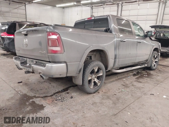 2022 Ram 1500 Laramie with VIN 1C6SRFJT9NN225321, listed as a IAAI auction lot 41547526 with 44,392 mi miles and . Bid and sale history available at DreamBid. Image 4.