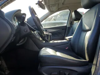 2016 Infiniti Q50 2.0t Premium with VIN JN1CV7ARXGM253725, listed as a Copart auction lot 45677165 with 51,699 mi miles and Salvage Title. Bid and sale history available at carsss.com. Image 7.