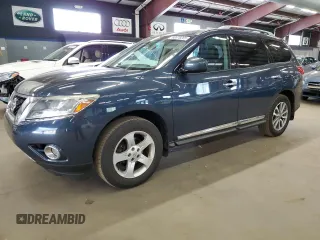 2014 Nissan Pathfinder SL with VIN 5N1AR2MM1EC718970, listed as a Copart auction lot 60078265 with 193,061 mi miles and Salvage title. Bid and sale history available at DreamBid. Image 1.