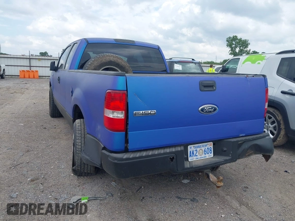 2005 Ford F-150 XLT with VIN 1FTPX14515NA48753, listed as a IAAI auction lot 42406393 with 133,841 mi miles and . Bid and sale history available at DreamBid. Image 3.