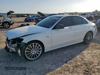 2019 Mercedes-Benz C 43 AMG z VIN 55SWF6EB7KU292836, wystawiony jako Copart lot #62105695 z przebiegiem 128 539 mil mil oraz Czysty tytuł • Clean title. Historia ofert i sprzedaży dostępna na DreamBid. Obrazek 1.