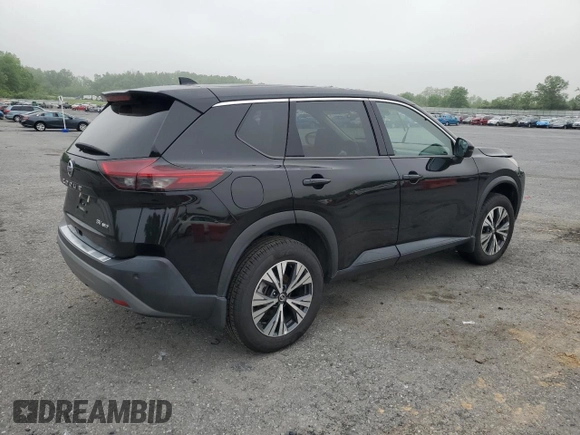 2021 Nissan Rogue SV z VIN 5N1AT3BB9MC848809, wystawiony jako Copart lot #57432525 z przebiegiem 32 953 mil mil oraz Szkoda całkowita • Salvage title. Historia ofert i sprzedaży dostępna na DreamBid. Obrazek 3.