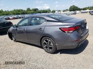 2024 Nissan Sentra SV with VIN 3N1AB8CV9RY309377, listed as a Copart auction lot 62084215 with 8,045 mi miles and Salvage title. Bid and sale history available at DreamBid. Image 2.