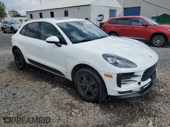 2021 Porsche Macan with VIN WP1AA2A54MLB12195, listed as a Copart auction lot 61242135 with Not provided miles and Salvage title. Bid and sale history available at DreamBid. Image 4.