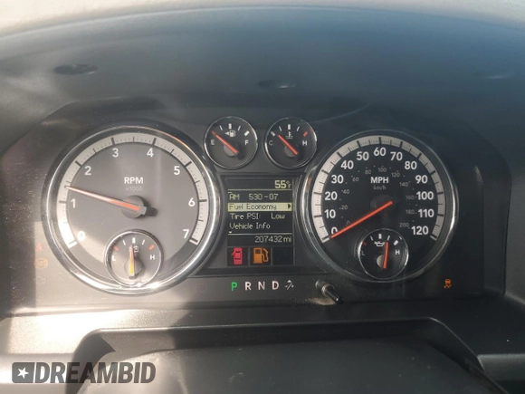 2012 Ram 2500 ST Power Wagon with VIN 3C6TD5CT5CG113230, listed as a Copart auction lot 71989214 with 207,432 mi miles and Clean Title. Bid and sale history available at carsss.com. Image 9.
