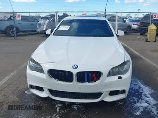 2013 BMW 5 Series 550i with VIN WBAFR9C55DDX79824, listed as a IAAI auction lot 41703036 with 107,166 mi miles and . Bid and sale history available at carsss.com. Image 12.