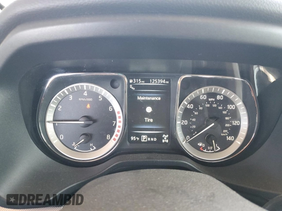 2018 Nissan Titan with VIN 1N6AA1C43JN549358, listed as a Copart auction lot 62417435 with 125,394 mi miles and Salvage title. Bid and sale history available at DreamBid. Image 9.