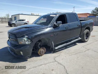 2016 Ram 1500 Sport z VIN 1C6RR7MT4GS151469, wystawiony jako Copart lot #54410515 z przebiegiem 80 968 mil mil oraz Szkoda całkowita • Salvage title. Historia ofert i sprzedaży dostępna na DreamBid. Obrazek 1.