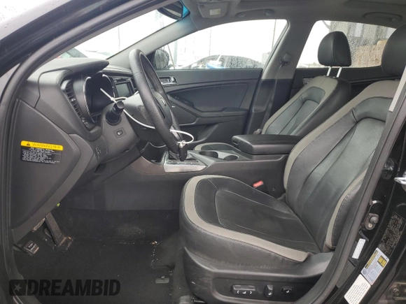 2012 Kia Optima Hybrid with VIN KNAGM4AD3C5033851, listed as a Copart auction lot 45104815 with 85,645 mi miles and Salvage Title. Bid and sale history available at carsss.com. Image 7.