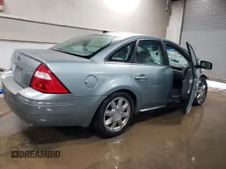 2007 Ford Five Hundred SEL with VIN 1FAHP24127G130494, listed as a Copart auction lot 80520394 with 0 mi miles and Salvage Title. Bid and sale history available at carsss.com. Image 3.