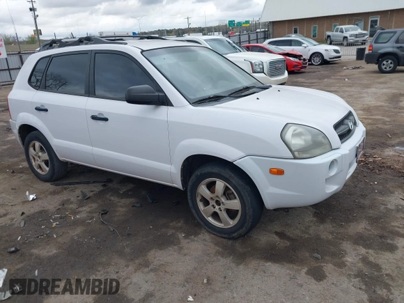 2008 Hyundai Tucson GLS with VIN KM8JM12B48U892461, listed as a IAAI auction lot 41915981 with 162,769 mi miles and . Bid and sale history available at DreamBid. Image 1.
