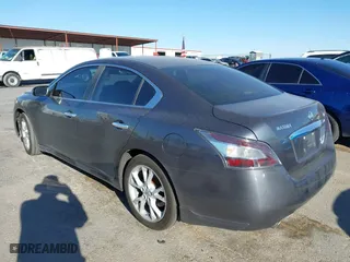 2012 Nissan Maxima 3.5 S with VIN 1N4AA5AP3CC865533, listed as a IAAI auction lot 40485160 with 154,624 mi miles. Bid and sale history available at carsss.com. Image 3.
