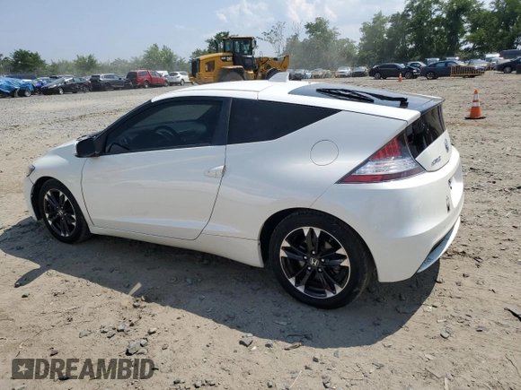 2015 Honda CR-Z EX with VIN JHMZF1D68FS002780, listed as a Copart auction lot 65798635 with 62,446 mi miles and Clean title. Bid and sale history available at DreamBid. Image 2.